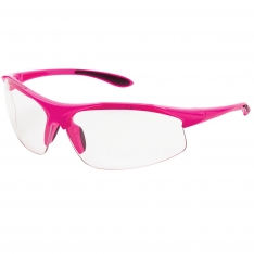 Girl Power Ella Pink Safety Glasses, Clear or Gray Lens