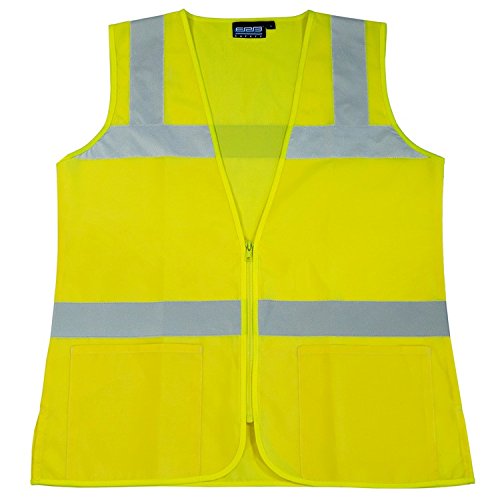 Womens Fitted Lime ANSI Class 2 Safety Vest